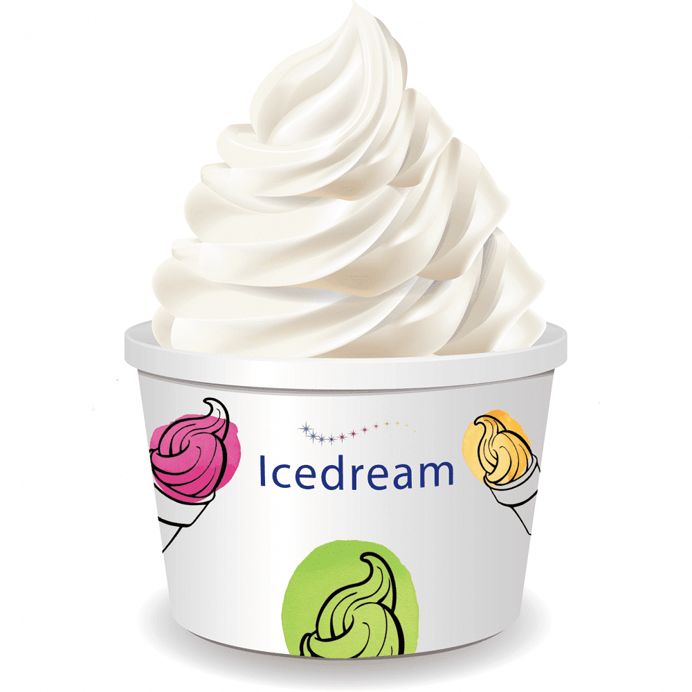 Классическое мягкое мороженое от Icedream  сухую смесь с .